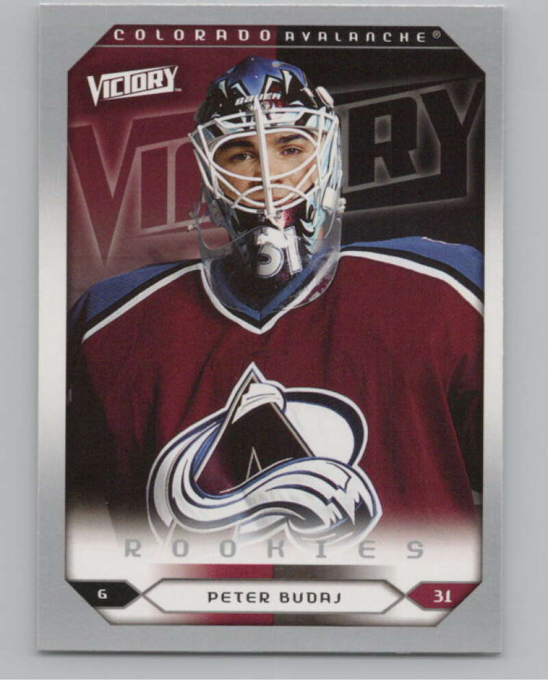 2005-06 Upper Deck Victory #251 Peter Budaj RC Rookie Avalanche  V102542 Image 1