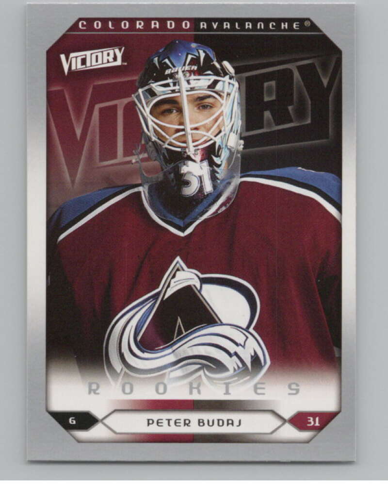 2005-06 Upper Deck Victory #251 Peter Budaj RC Rookie Avalanche  V102543 Image 1