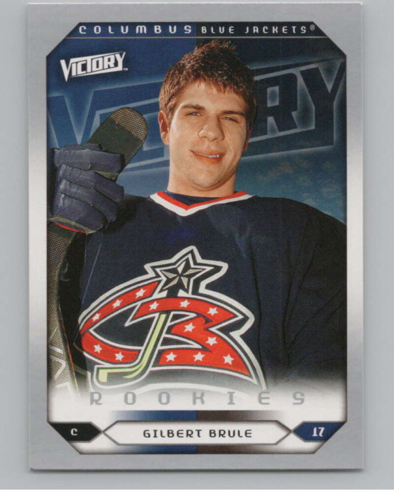2005-06 Upper Deck Victory #255 Gilbert Brule RC Rookie Jackets  V102547 Image 1