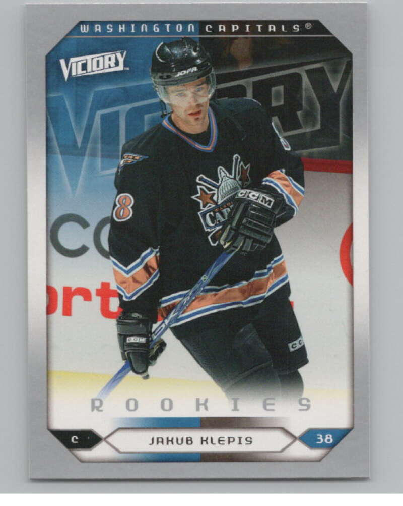 2005-06 Upper Deck Victory #265 Jakub Klepis RC Rookie Washington  V102558 Image 1