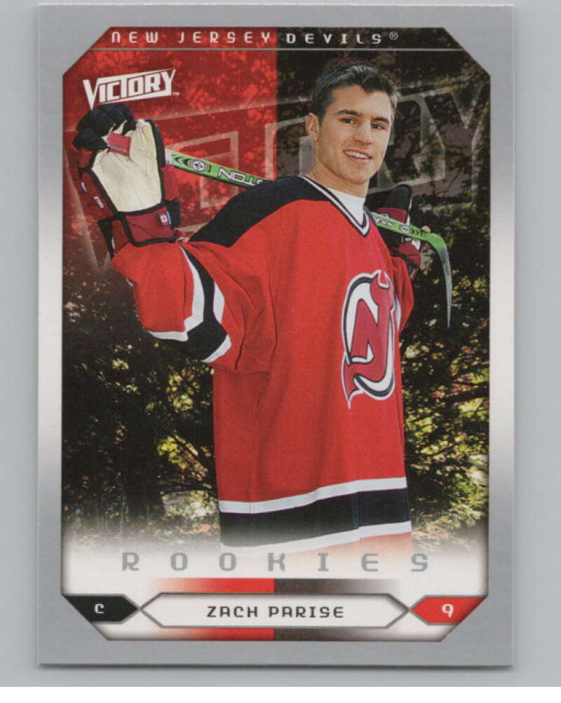 2005-06 Upper Deck Victory #268 Zach Parise  RC Rookie New Jersey Devils  V102560 Image 1