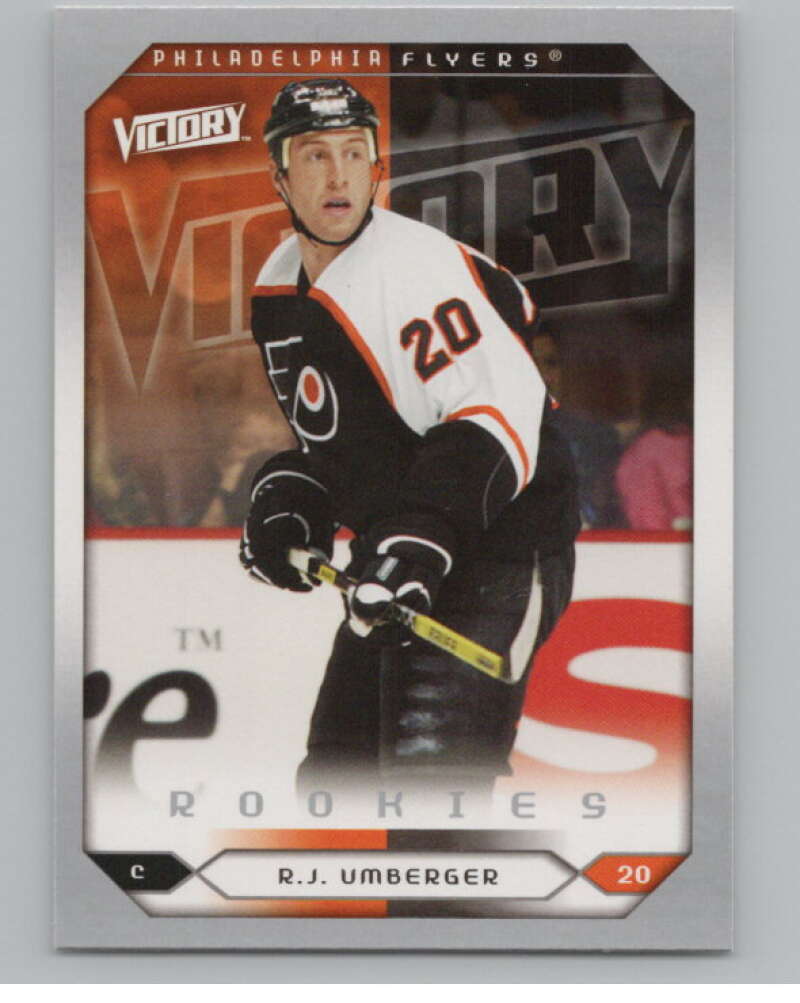2005-06 Upper Deck Victory #273 R.J. Umberger RC Rookie Flyers  V102562 Image 1