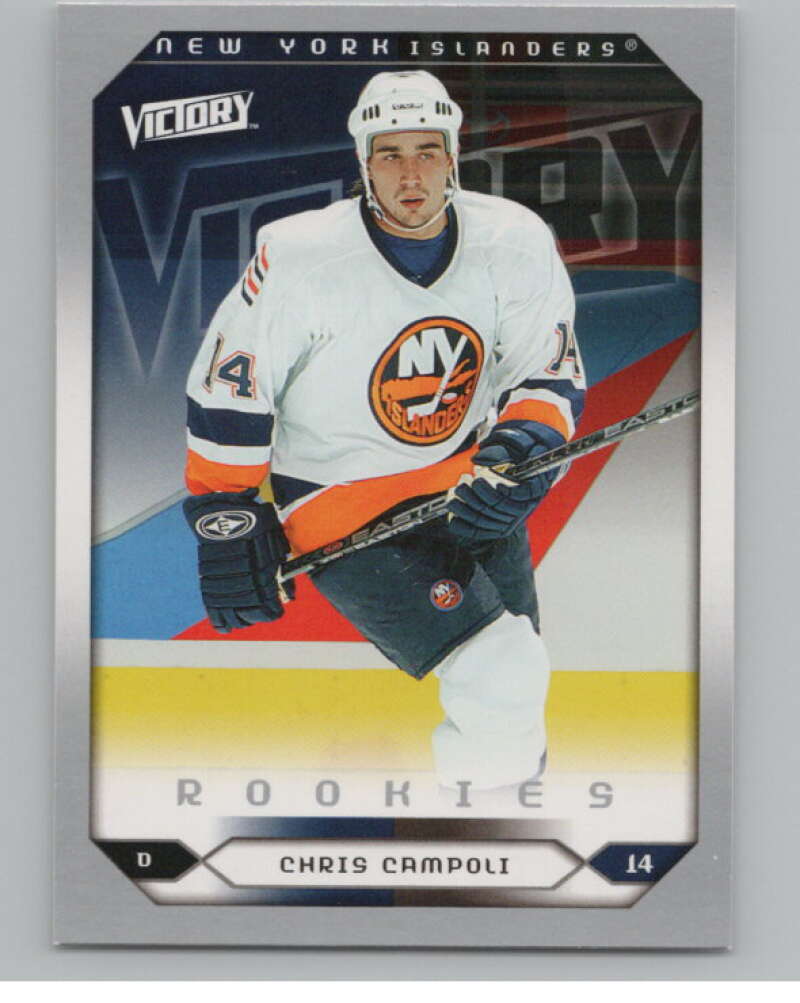2005-06 Upper Deck Victory #276 Chris Campoli RC Rookie New York  V102568 Image 1