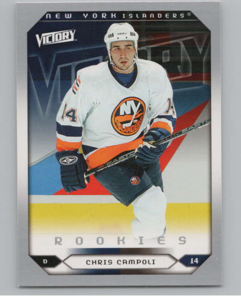 2005-06 Upper Deck Victory #276 Chris Campoli RC Rookie New York  V102569 Image 1
