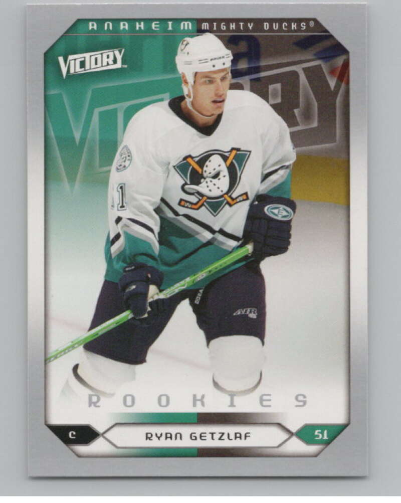 2005-06 Upper Deck Victory #280 Ryan Getzlaf  RC Rookie Anaheim Ducks  V102570 Image 1