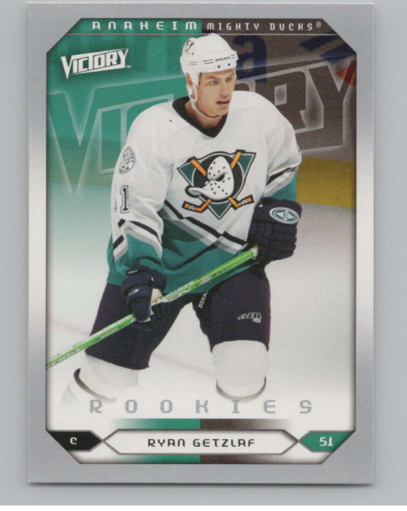 2005-06 Upper Deck Victory #280 Ryan Getzlaf  RC Rookie Anaheim Ducks  V102571 Image 1