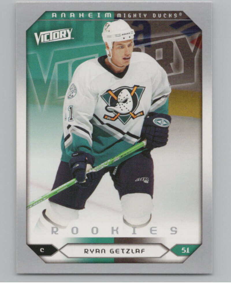 2005-06 Upper Deck Victory #280 Ryan Getzlaf  RC Rookie Anaheim Ducks  V102572 Image 1