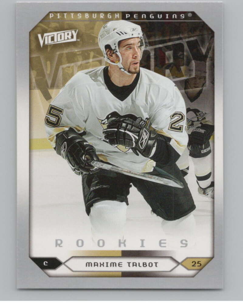 2005-06 Upper Deck Victory #286 Maxime Talbot RC Rookie Penguins  V102578 Image 1