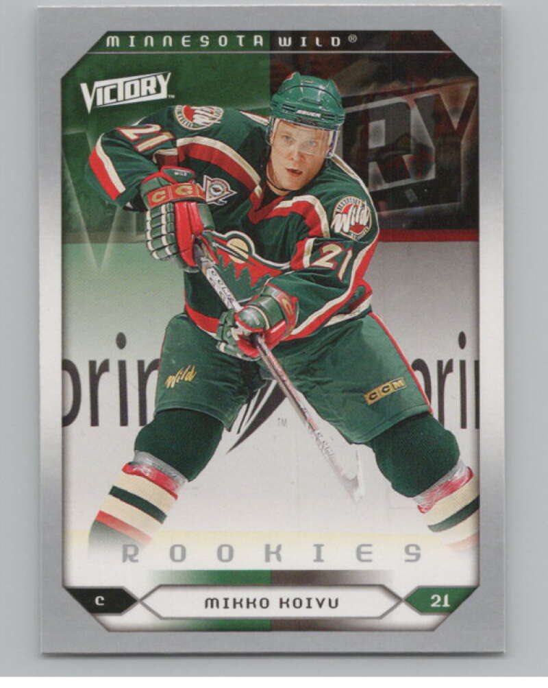2005-06 Upper Deck Victory #300 Mikko Koivu  RC Rookie Minnesota Wild  V102610 Image 1