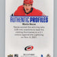 2021-22 SP Authentic Profiles Blue #AP-16 Martin Necas Hurricanes  V102622 Image 2