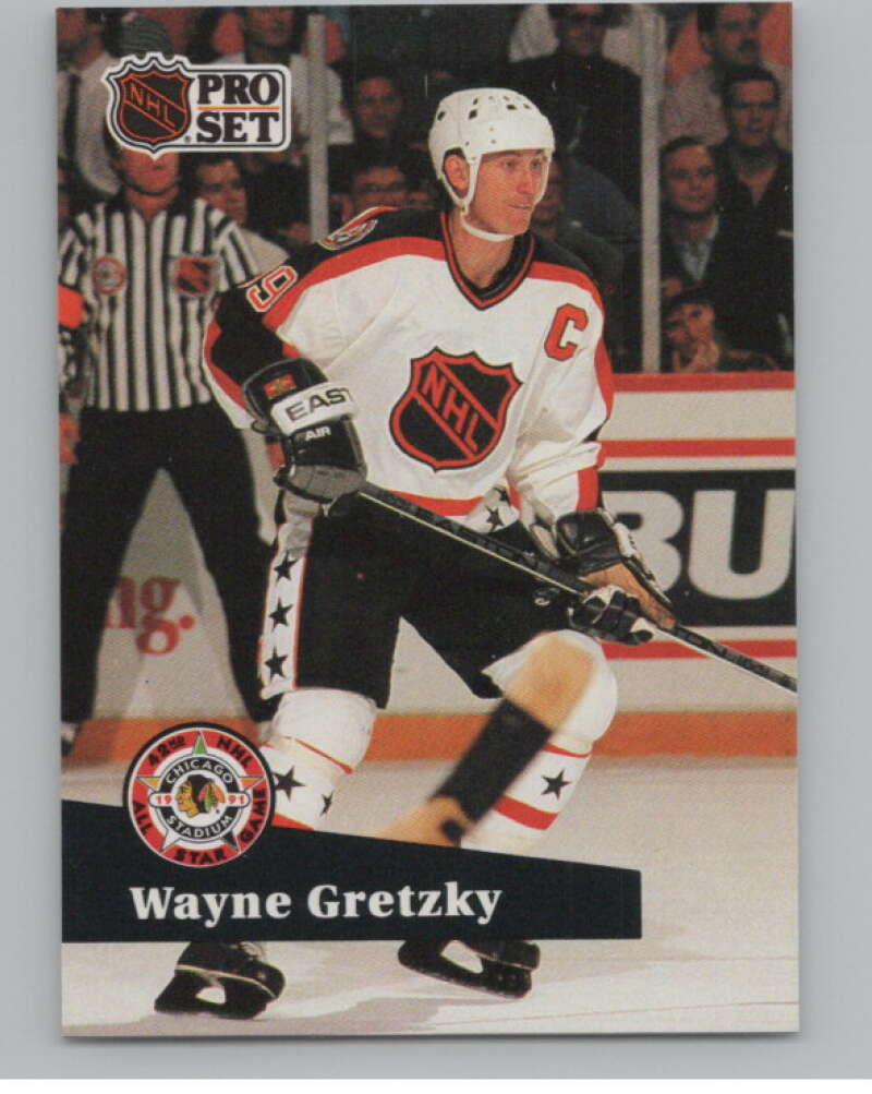 1991-92 Pro Set #285 Wayne Gretzky AS  Los Angeles Kings  V102624 Image 1