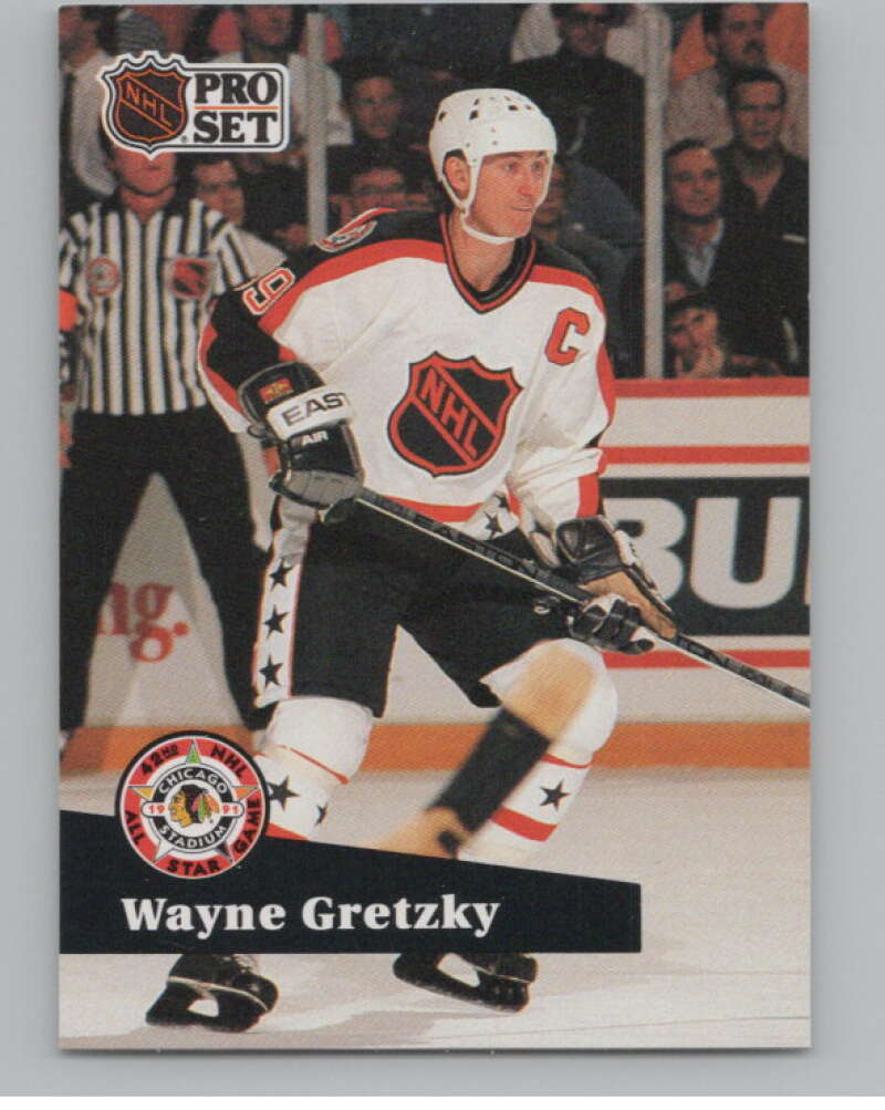 1991-92 Pro Set #285 Wayne Gretzky AS  Los Angeles Kings  V102625 Image 1