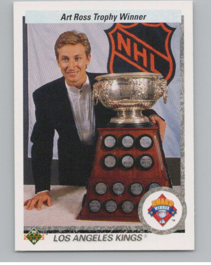 1990-91 Upper Deck #205 Wayne Gretzky  Los Angeles Kings  V102634 Image 1