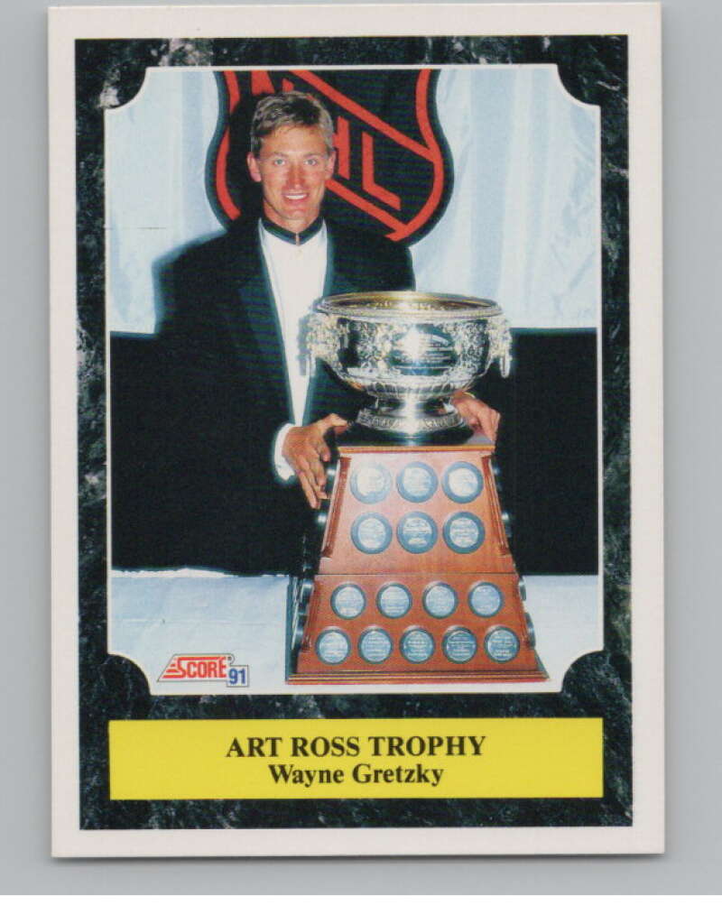 1991-92 Score Canadian English #317 Wayne Gretzky  Los Angeles Kings  V102635 Image 1