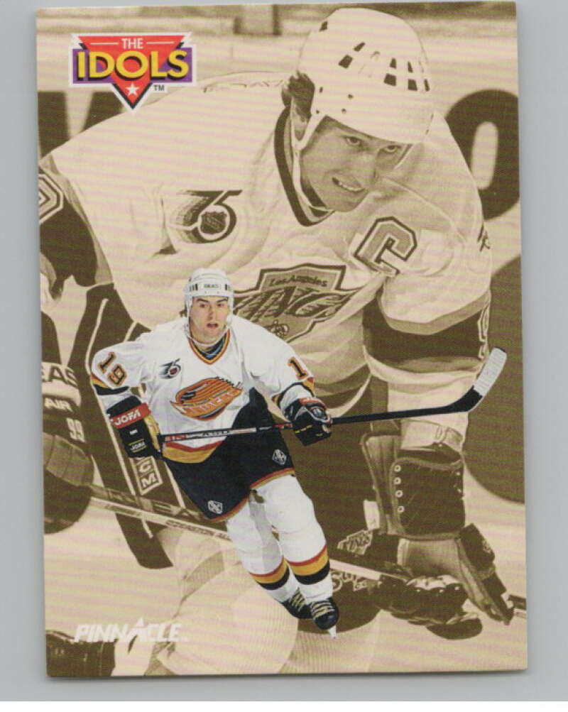 1992-93 Pinnacle #249 Petr Nedved/Wayne Gretzky  Vancouver Canucks  V102638 Image 1