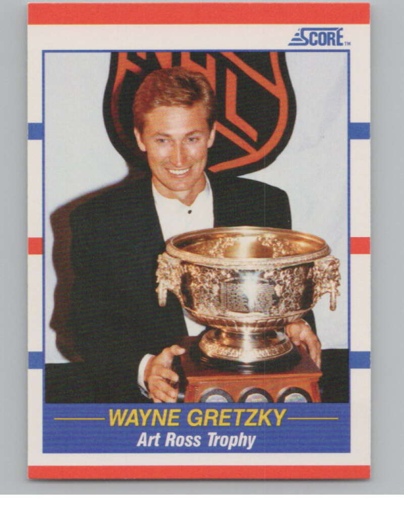 1990-91 Score #361 Wayne Gretzky TR  Los Angeles Kings  V102640 Image 1