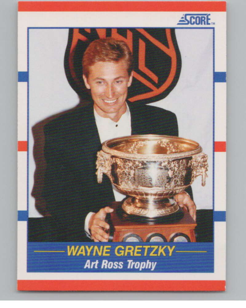 1990-91 Score #361 Wayne Gretzky TR  Los Angeles Kings  V102641 Image 1