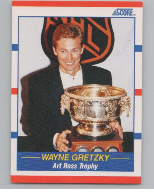 1990-91 Score #361 Wayne Gretzky TR  Los Angeles Kings  V102642 Image 1