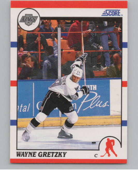 1990-91 Score #1 Wayne Gretzky  Los Angeles Kings  V102643 Image 1