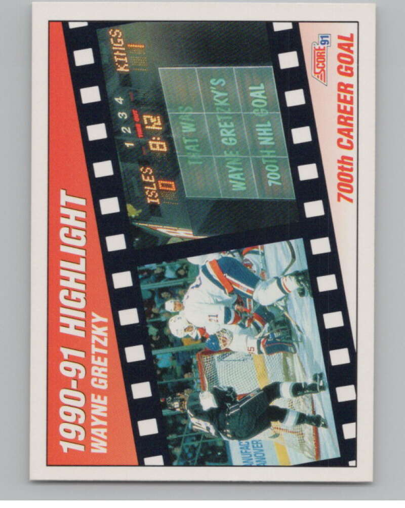 1991-92 Score Canadian English #303 Wayne Gretzky Kings  V102645 Image 1