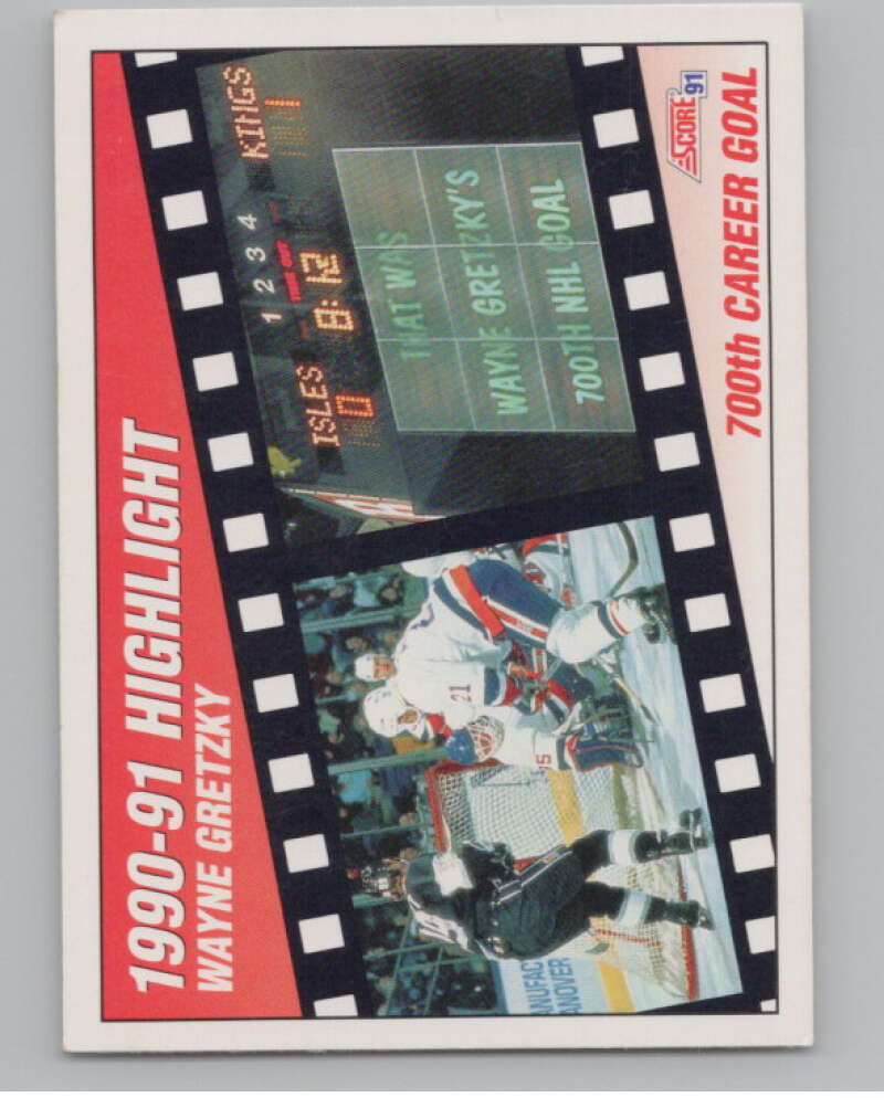 1991-92 Score Canadian English #303 Wayne Gretzky Kings  V102646 Image 1