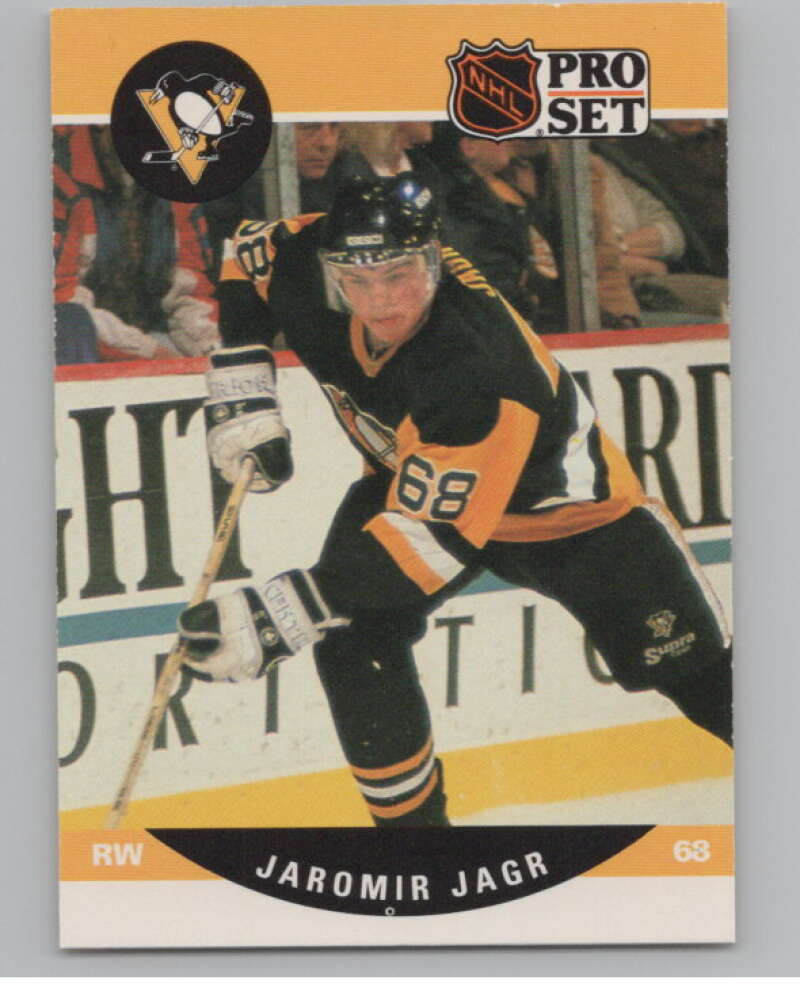 1990-91 Pro Set #632 Jaromir Jagr  RC Rookie Pittsburgh Penguins  V102663 Image 1