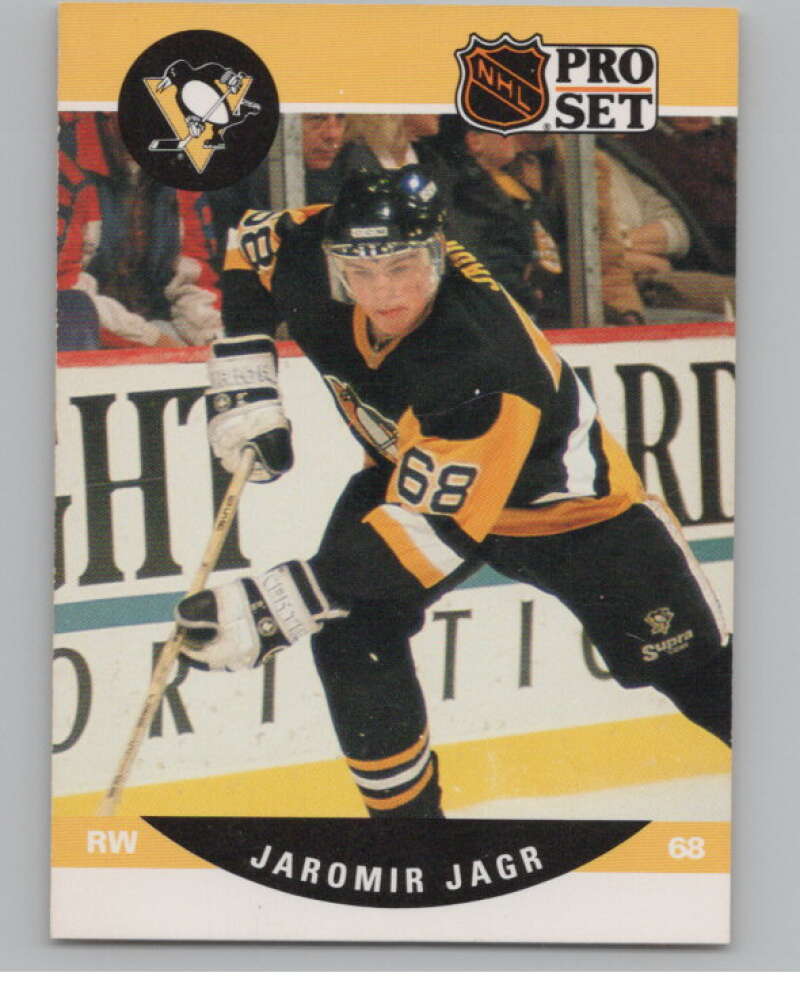 1990-91 Pro Set #632 Jaromir Jagr  RC Rookie Pittsburgh Penguins  V102665 Image 1