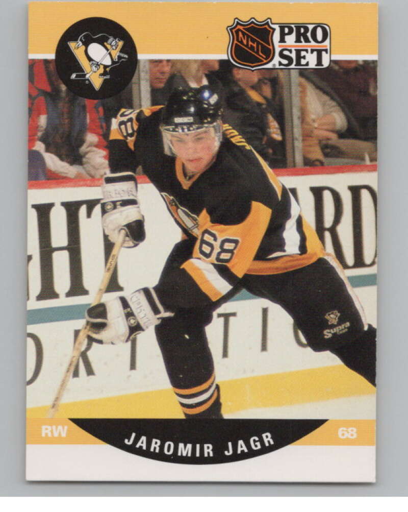 1990-91 Pro Set #632B Jaromir Jagr COR  RC Rookie Pittsburgh Penguins  V102670 Image 1