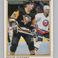 1990-91 OPC Premier #111 Kevin Stevens  RC Rookie Pittsburgh Penguins  V102683 Image 1