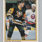 1990-91 OPC Premier #111 Kevin Stevens  RC Rookie Pittsburgh Penguins  V102691 Image 1