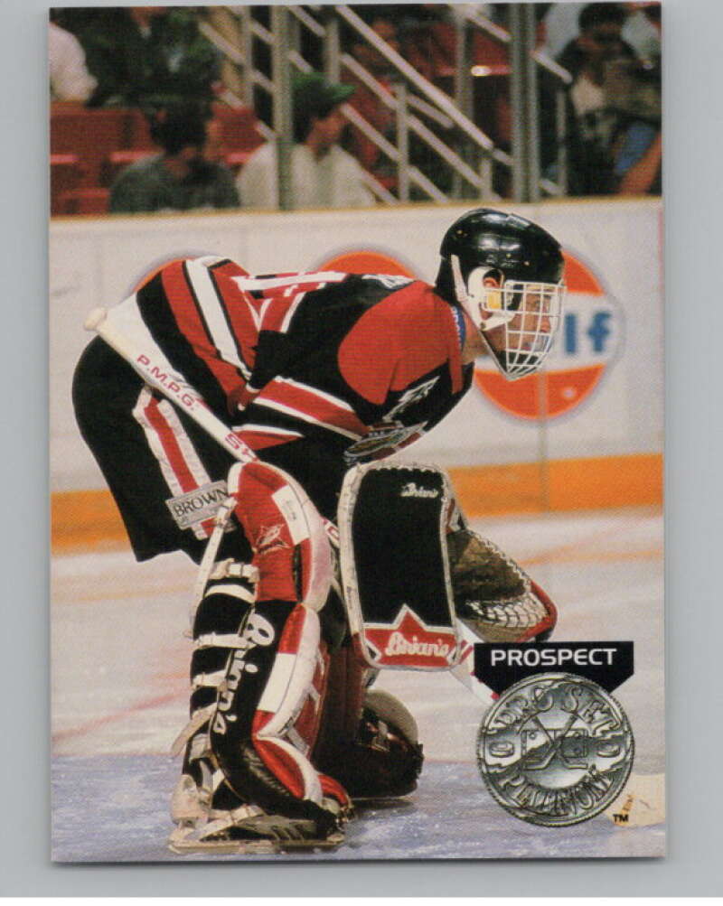 1991-92 Pro Set Platinum #252 Dominik Hasek RC Rookie Blackhawks  V102744 Image 1