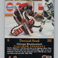 1991-92 Pro Set Platinum #252 Dominik Hasek RC Rookie Blackhawks  V102745 Image 2