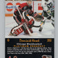 1991-92 Pro Set Platinum #252 Dominik Hasek RC Rookie Blackhawks  V102751 Image 2