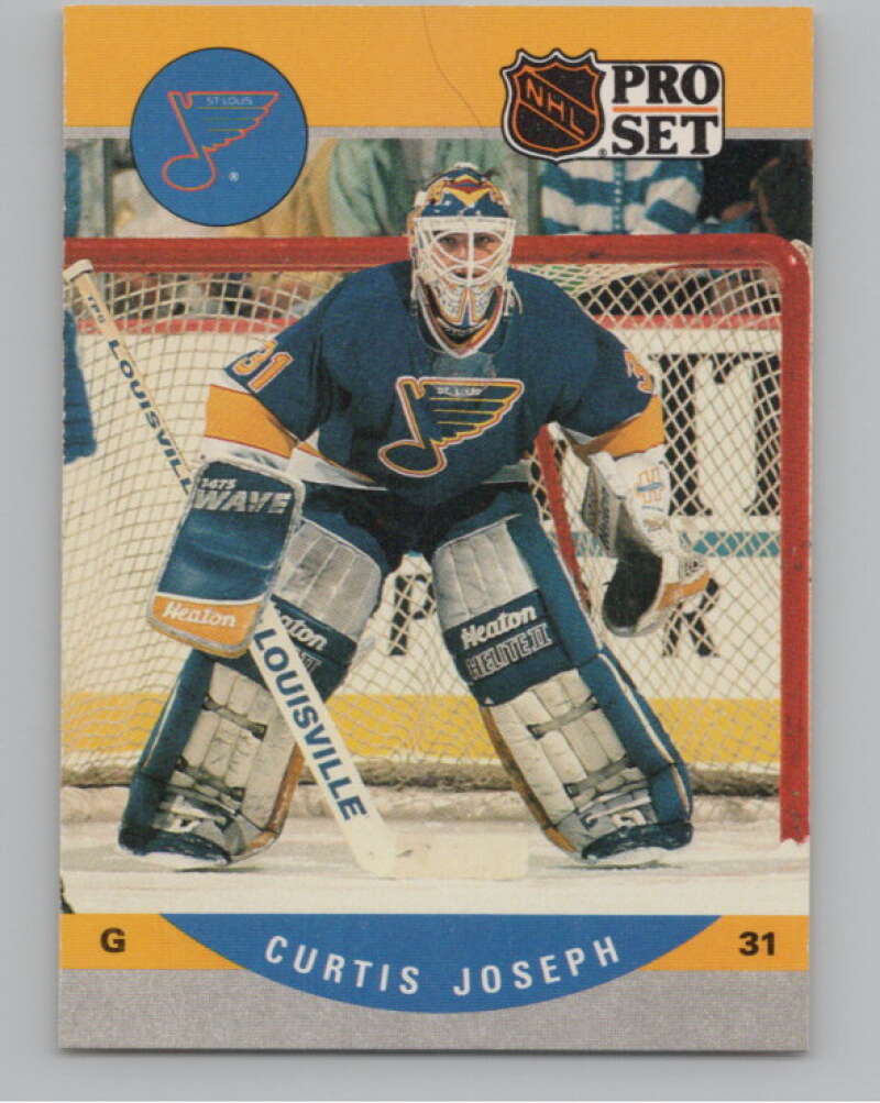 1990-91 Pro Set #638 Curtis Joseph  RC Rookie St. Louis Blues  V102787 Image 1