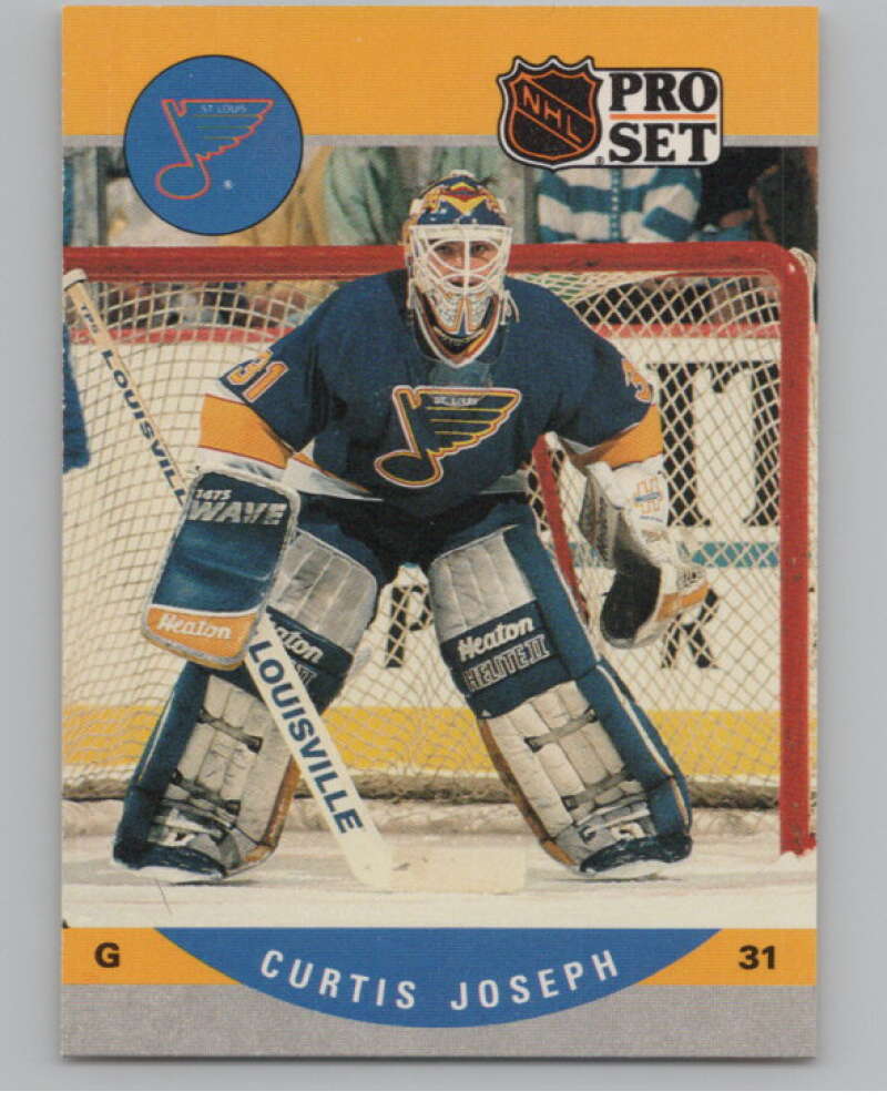 1990-91 Pro Set #638 Curtis Joseph  RC Rookie St. Louis Blues  V102788 Image 1