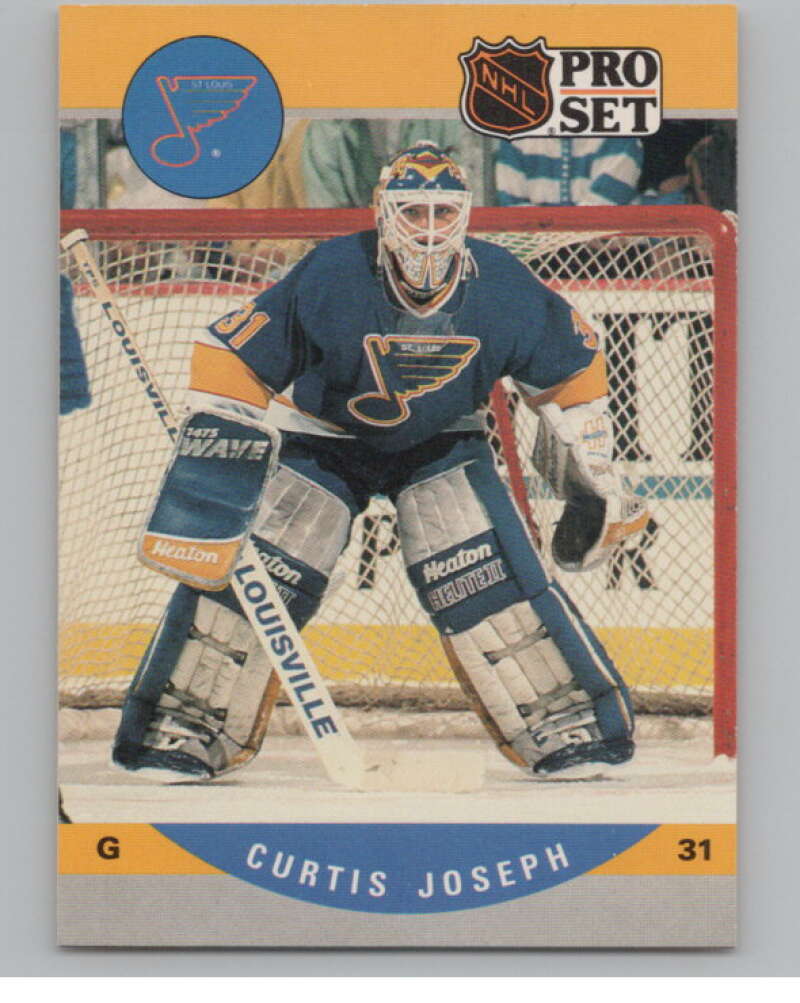 1990-91 Pro Set #638 Curtis Joseph  RC Rookie St. Louis Blues  V102789 Image 1