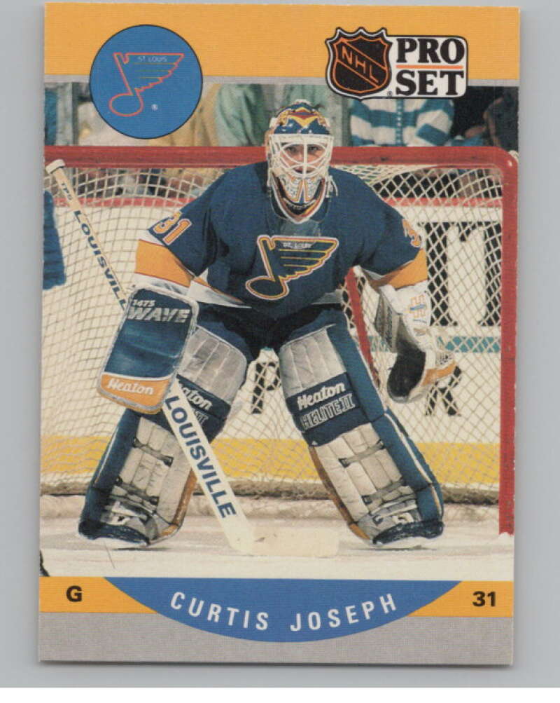 1990-91 Pro Set #638 Curtis Joseph  RC Rookie St. Louis Blues  V102790 Image 1