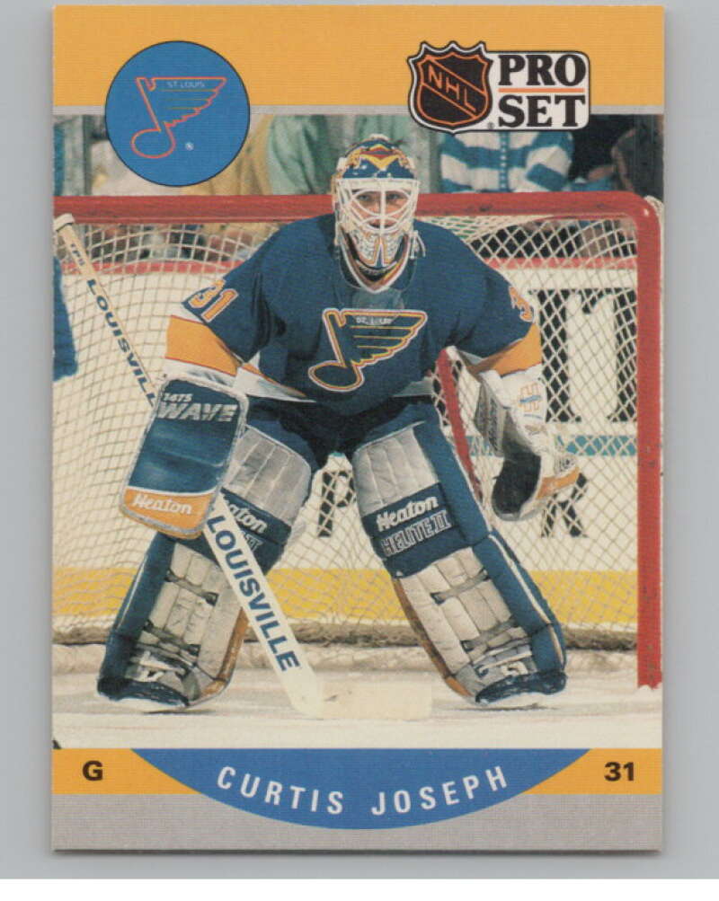 1990-91 Pro Set #638 Curtis Joseph  RC Rookie St. Louis Blues  V102791 Image 1