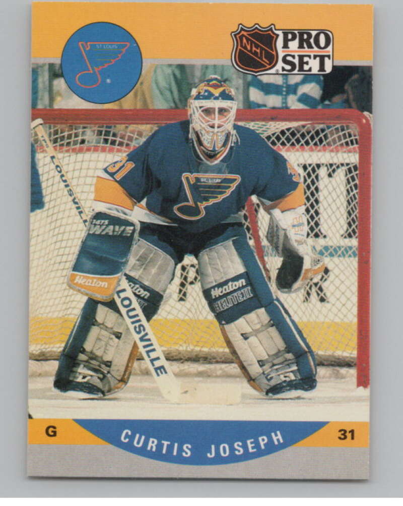 1990-91 Pro Set #638 Curtis Joseph  RC Rookie St. Louis Blues  V102793 Image 1