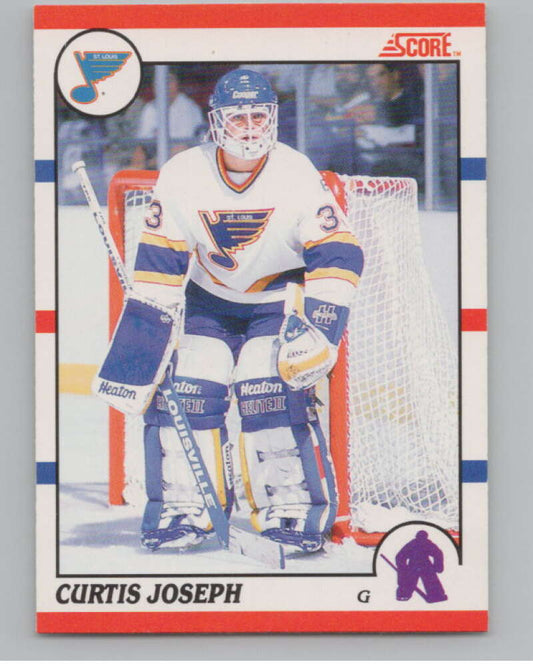 1990-91 Score Canadian #151 Curtis Joseph  RC Rookie St. Louis Blues  V102796 Image 1