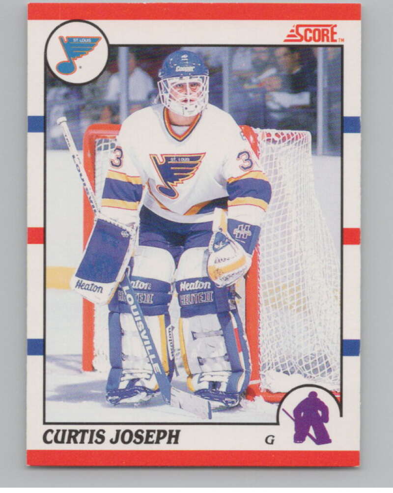 1990-91 Score Canadian #151 Curtis Joseph  RC Rookie St. Louis Blues  V102797 Image 1