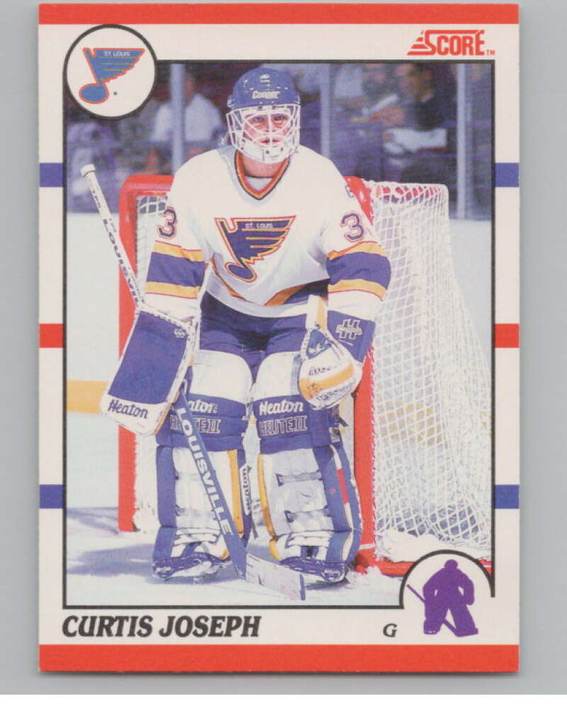 1990-91 Score Canadian #151 Curtis Joseph  RC Rookie St. Louis Blues  V102798 Image 1