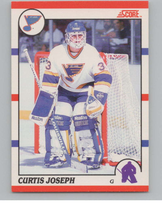 1990-91 Score Canadian #151 Curtis Joseph  RC Rookie St. Louis Blues  V102801 Image 1