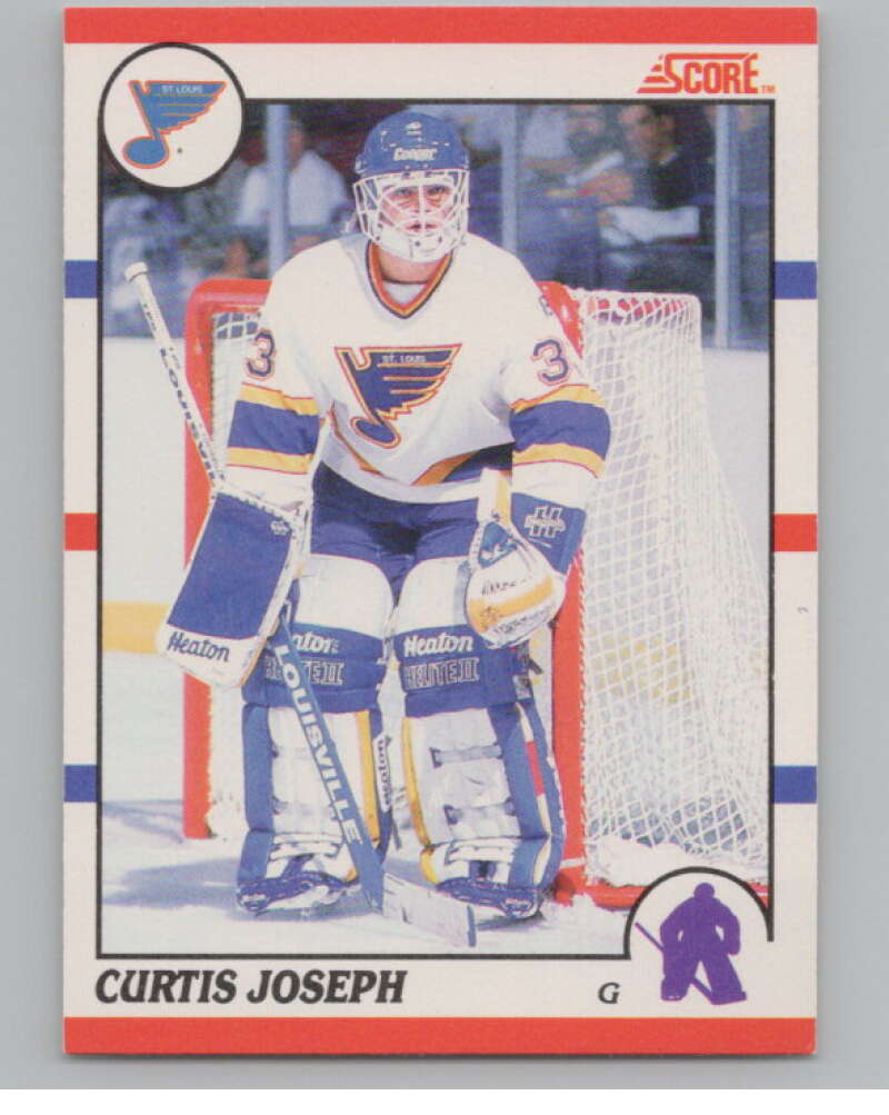 1990-91 Score Canadian #151 Curtis Joseph  RC Rookie St. Louis Blues  V102802 Image 1