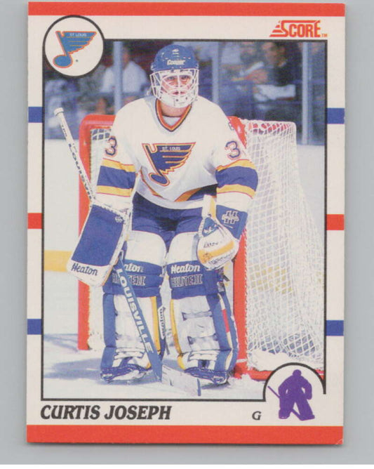 1990-91 Score Canadian #151 Curtis Joseph  RC Rookie St. Louis Blues  V102803 Image 1