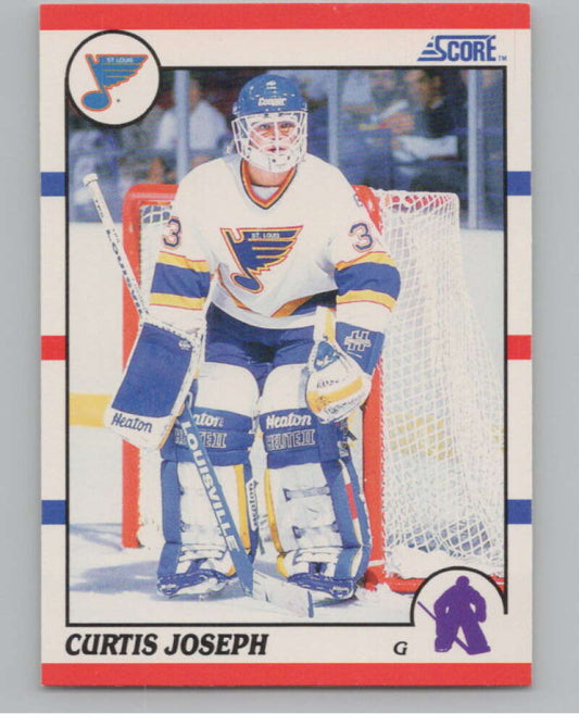 1990-91 Score #151 Curtis Joseph  RC Rookie St. Louis Blues  V102804 Image 1