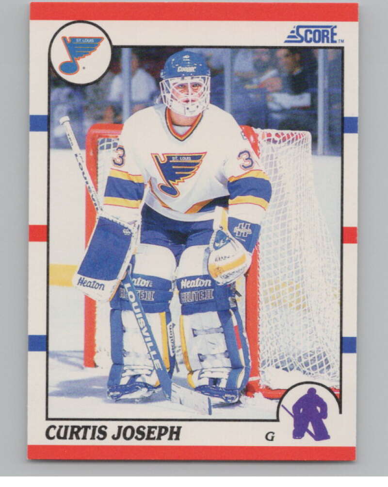 1990-91 Score #151 Curtis Joseph  RC Rookie St. Louis Blues  V102806 Image 1