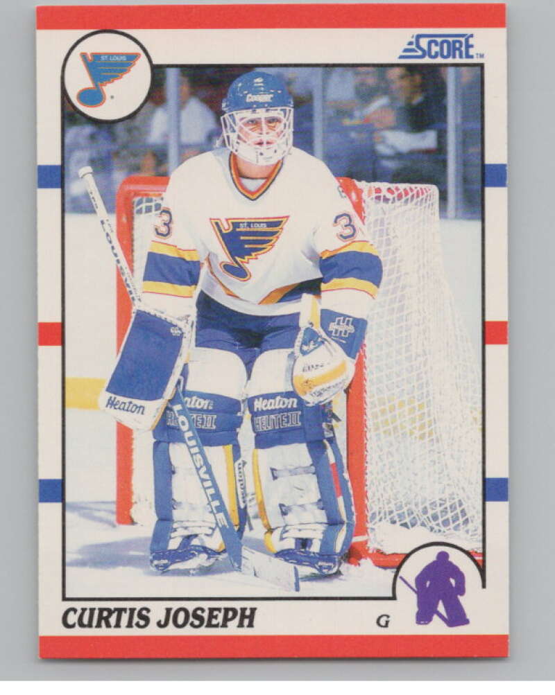 1990-91 Score #151 Curtis Joseph  RC Rookie St. Louis Blues  V102808 Image 1