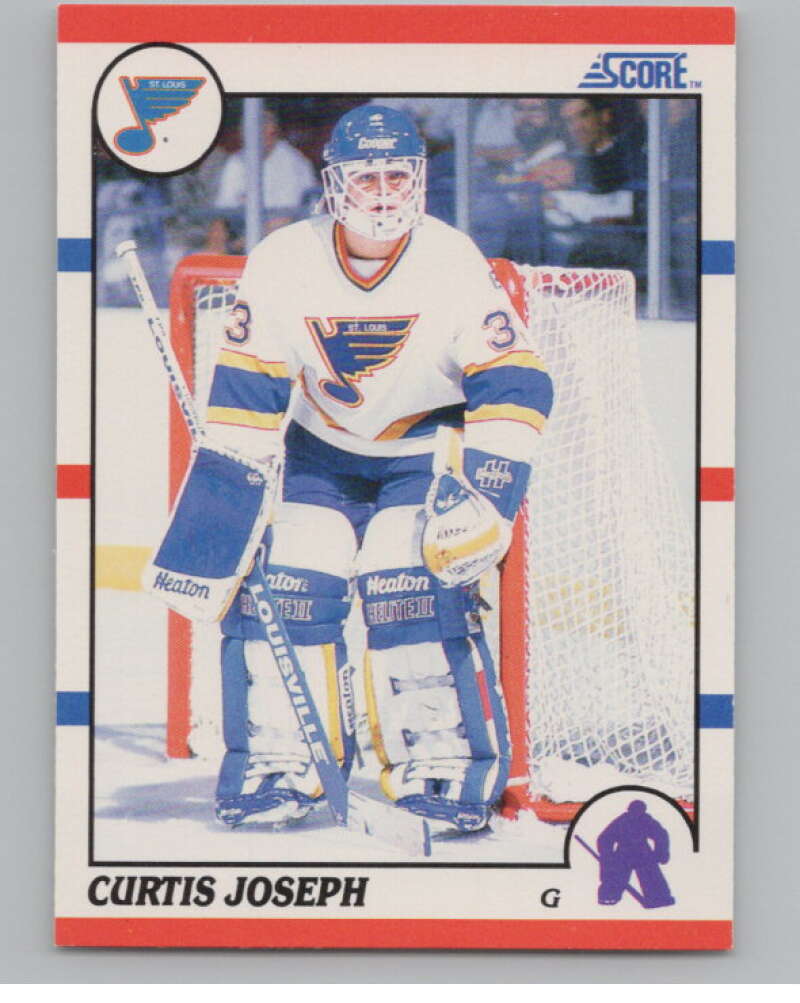 1990-91 Score #151 Curtis Joseph  RC Rookie St. Louis Blues  V102809 Image 1