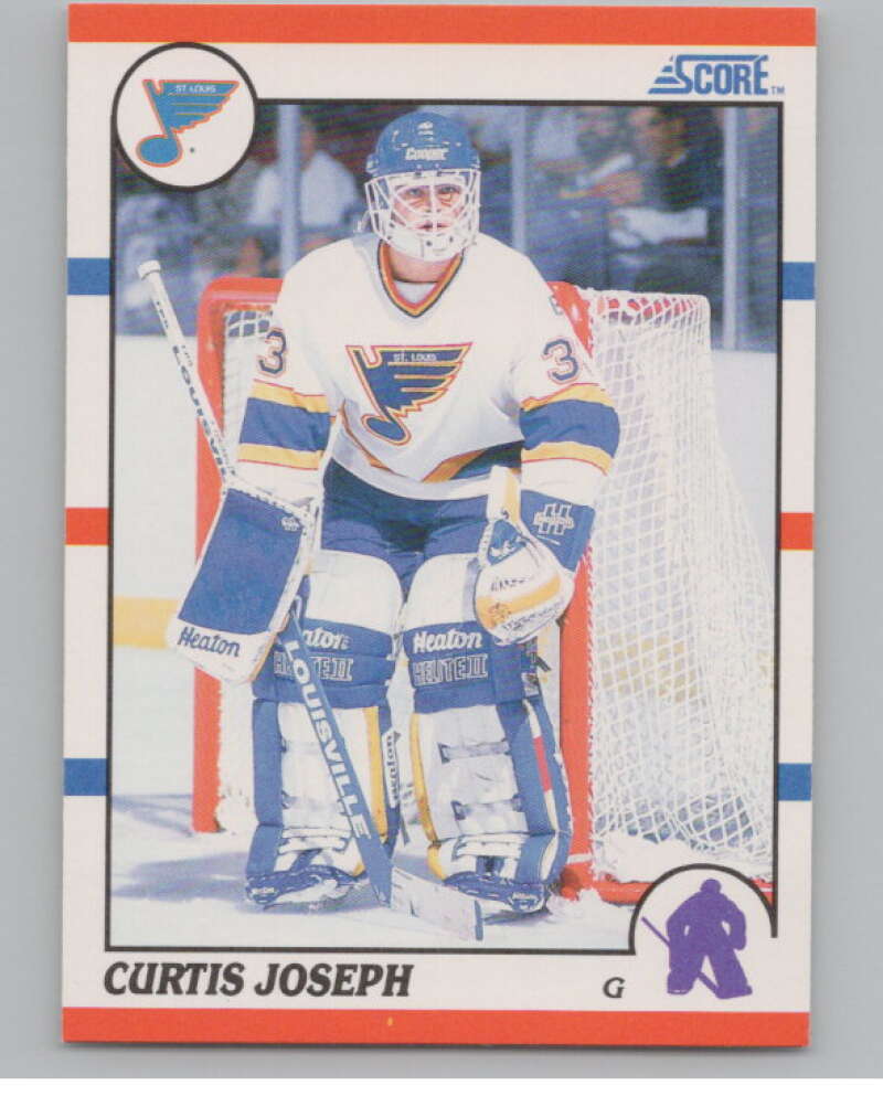 1990-91 Score #151 Curtis Joseph  RC Rookie St. Louis Blues  V102815 Image 1